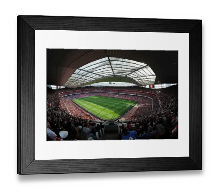 Framed Print : Arsenal vs. Crystal Palace: Premier League 2014 / 15 at Emirates Stadium
