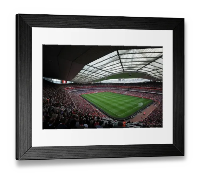 Framed Print : Arsenal vs Crystal Palace: 2014 / 15 Premier League Clash at Emirates Stadium, London