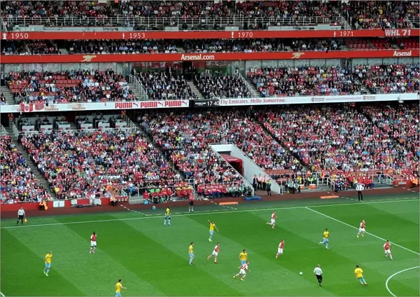 Arsenal's Victory: 2-1 Against Crystal Palace in the Barclays Premier League at Emirates Stadium (August 16, 2014)