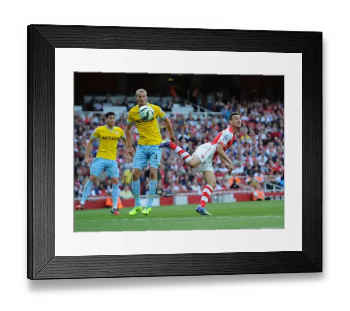 Framed Print : Koscielny's Last-Minute Strike: Arsenal v Crystal Palace, 2014 / 15 Premier League Framed Print : Koscielny's Last-Minute Strike: Arsenal v Crystal Palace, 2014 / 15 Premier League