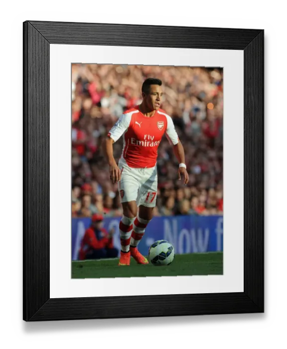 Framed Print : Alexis Sanchez: Arsenal's Dynamic Force in Action against Crystal Palace, Premier League 2014 / 15 Framed Print : Alexis Sanchez: Arsenal's Dynamic Force in Action against Crystal Palace, Premier League 2014 / 15