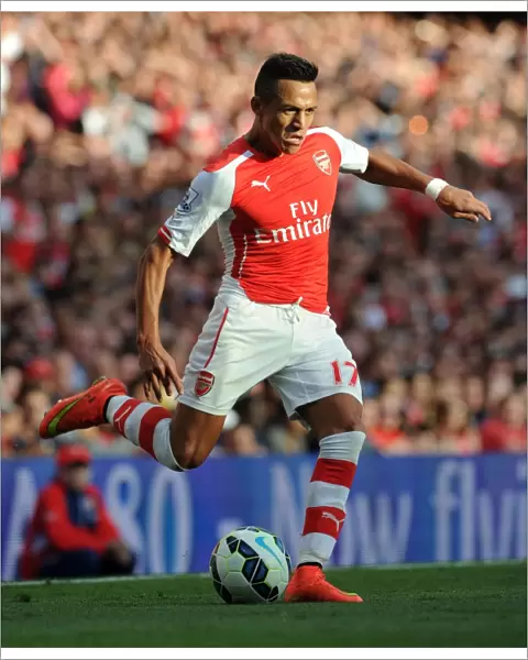 Alexis Sanchez: Arsenal's Star Player in Action vs Crystal Palace, Premier League 2014 / 15