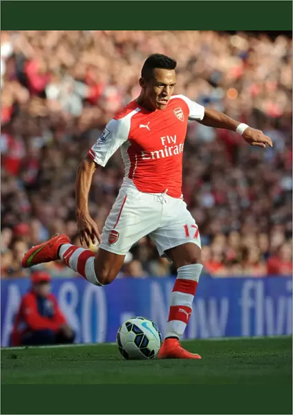 Alexis Sanchez: Arsenal's Star Player in Action vs Crystal Palace, Premier League 2014 / 15