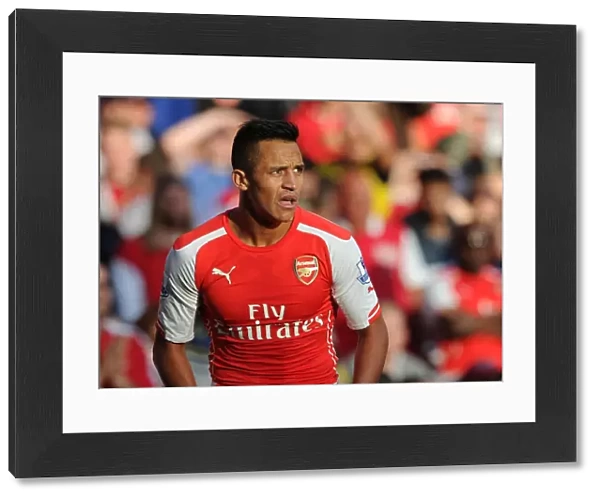 Alexis Sanchez: Arsenal's Star Player in Action against Crystal Palace, Premier League 2014 / 15