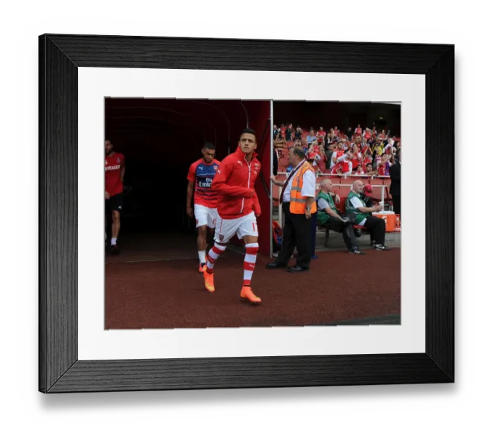 Framed Print : Alexis Sanchez (Arsenal). Arsenal 2: 1 Crystal Palace. Barclays Premier League. Emirates Stadium Framed Print : Alexis Sanchez (Arsenal). Arsenal 2: 1 Crystal Palace. Barclays Premier League. Emirates Stadium