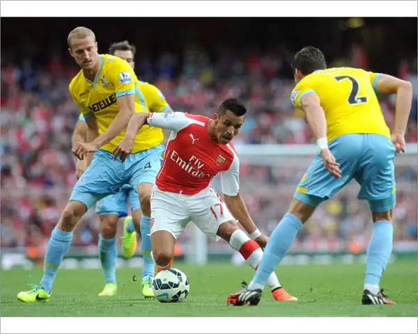 Clash at Emirates: Sanchez vs. Hangeland and Ward (Arsenal vs. Crystal Palace, 2014 / 15)