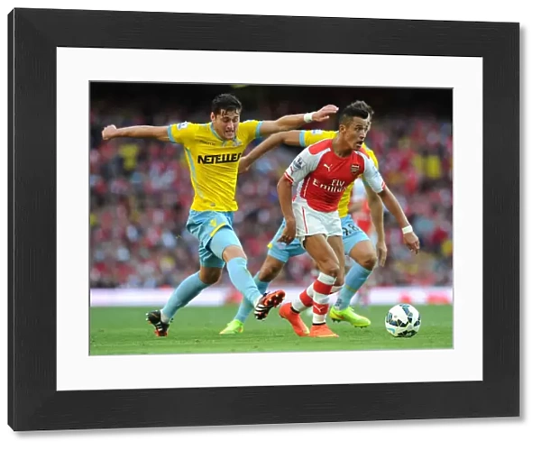 Intense Face-Off: Alexis Sanchez vs. Joel Ward in Premier League Battle