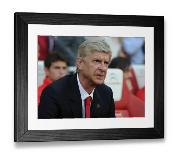 Framed Print : Arsene Wenger: Arsenal Manager Before Arsenal vs Crystal Palace, Premier League 2014 / 15 Framed Print : Arsene Wenger: Arsenal Manager Before Arsenal vs Crystal Palace, Premier League 2014 / 15