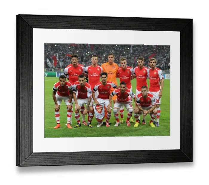 Framed Print : Arsenal team. Besiktas 0: 0 Arsenal. UEFA Champions League Qualifier 1st Leg. Ataturk Framed Print : Arsenal team. Besiktas 0: 0 Arsenal. UEFA Champions League Qualifier 1st Leg. Ataturk