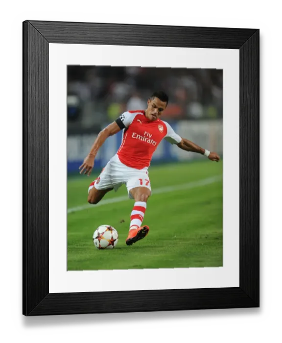 Framed Print : Alexis Sanchez Leads Arsenal's UEFA Champions League Battle against Besiktas, Istanbul 2014 Framed Print : Alexis Sanchez Leads Arsenal's UEFA Champions League Battle against Besiktas, Istanbul 2014