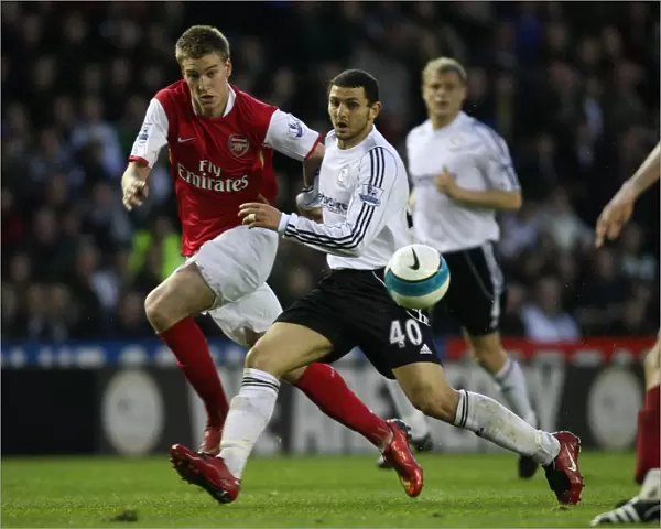 Nicklas Bendtner (Arsenal) Hossam Ghaly (Derby)