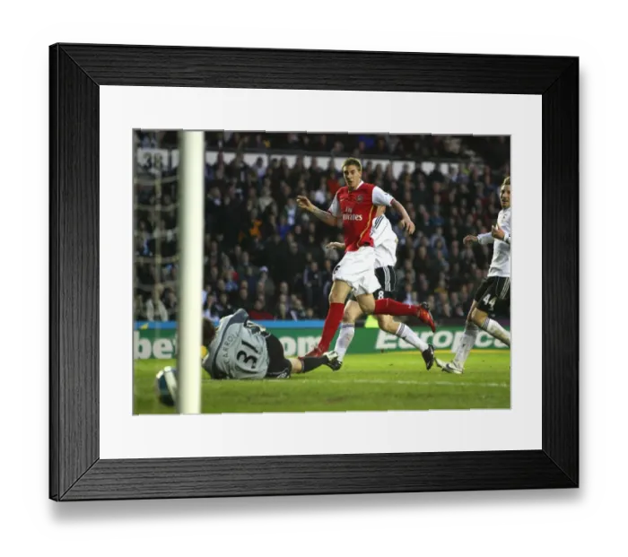 Framed Print : Bendtner Stuns Derby: First Arsenal Goal in Epic 6-2 Victory Framed Print : Bendtner Stuns Derby: First Arsenal Goal in Epic 6-2 Victory