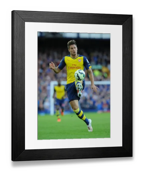 Framed Print : Olivier Giroud in Action: Premier League 2014 / 15 - Arsenal vs. Everton Framed Print : Olivier Giroud in Action: Premier League 2014 / 15 - Arsenal vs. Everton