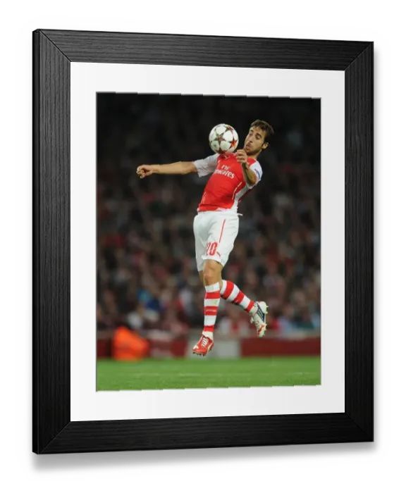 Framed Print : Mathieu Flamini Focused: Arsenal FC vs Besiktas JK, UEFA Champions League Qualifiers, 2014 Framed Print : Mathieu Flamini Focused: Arsenal FC vs Besiktas JK, UEFA Champions League Qualifiers, 2014