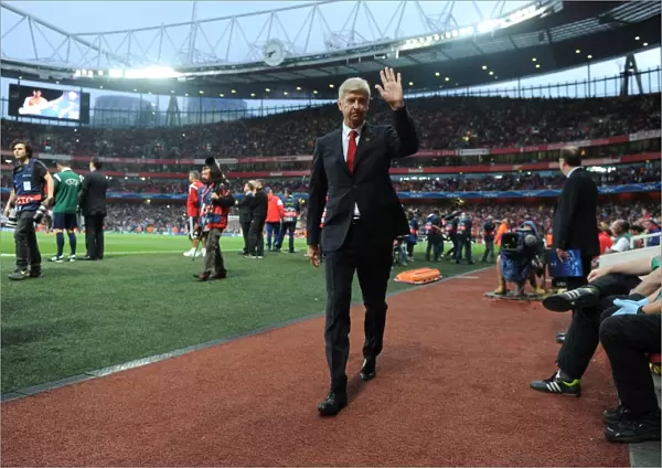 Arsene Wenger: Arsenal FC's Manager in UEFA Champions League Showdown against Besiktas (2014)