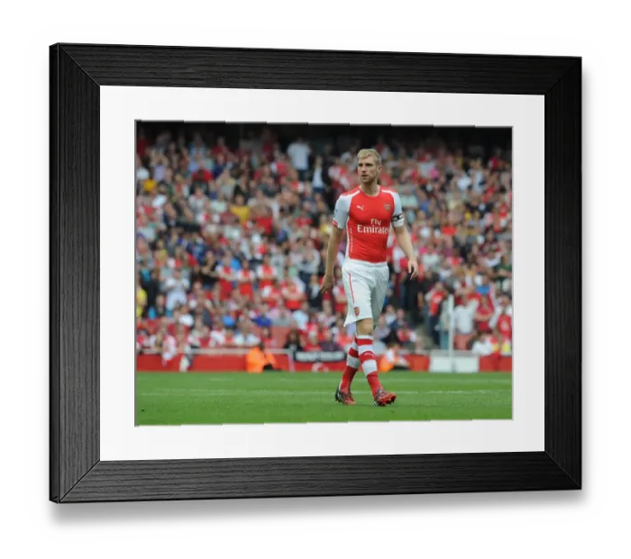 Framed Print : Per Mertesacker: Unwavering Defender in Arsenal vs. Manchester City (2014-15) Framed Print : Per Mertesacker: Unwavering Defender in Arsenal vs. Manchester City (2014-15)