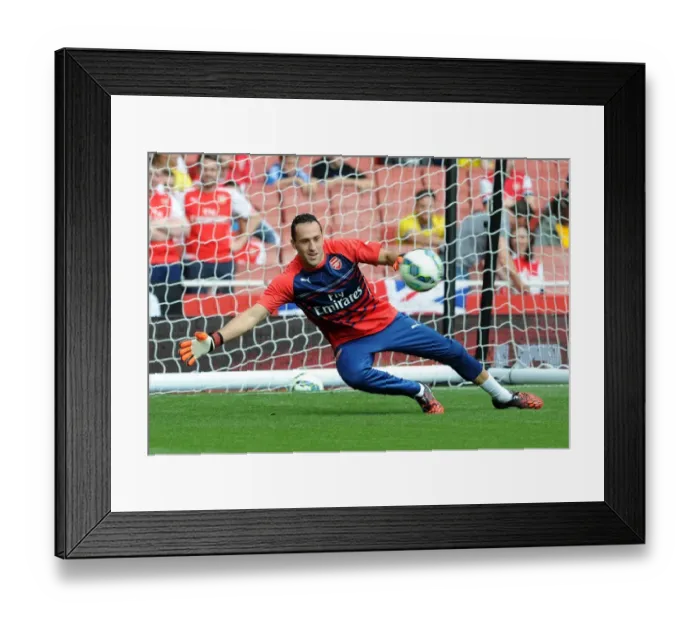 Framed Print : Arsenal's David Ospina Ready for Manchester City Showdown (2014-15)