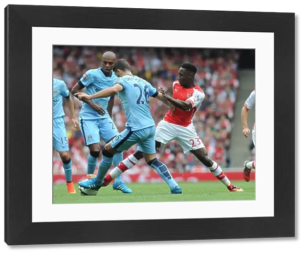 Danny Welbeck (Arsenal) Martin Demichelis (Man City). Arsenal 2: 2 Manchester City