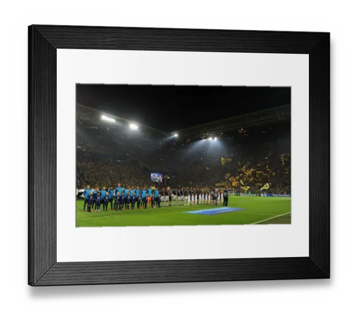 Framed Print : Borussia Dortmund v Arsenal: UEFA Champions League