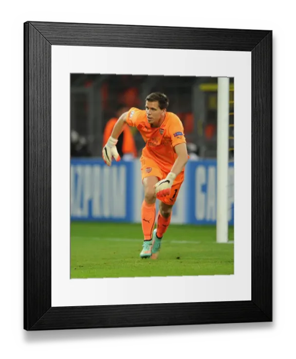 Framed Print : Unyielding Szczesny: Arsenal's Fortress at Borussia Dortmund, UEFA Champions League 2014-15 Framed Print : Unyielding Szczesny: Arsenal's Fortress at Borussia Dortmund, UEFA Champions League 2014-15