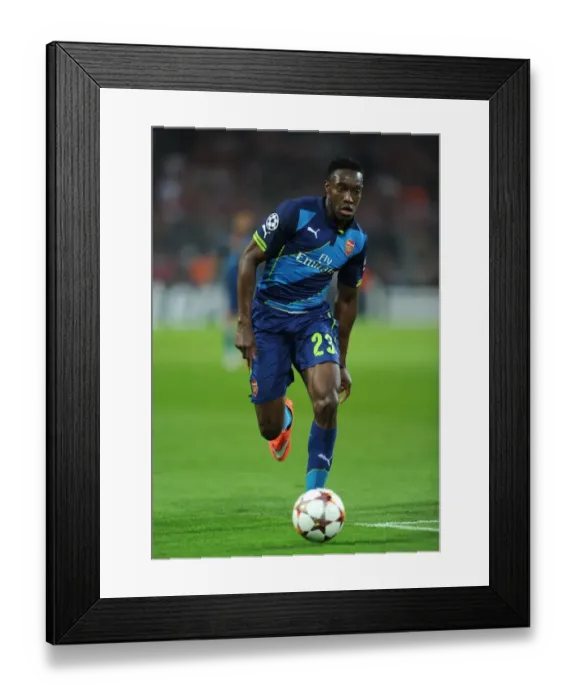 Framed Print : Danny Welbeck in Action: Arsenal vs. Borussia Dortmund, UEFA Champions League (2014-15) Framed Print : Danny Welbeck in Action: Arsenal vs. Borussia Dortmund, UEFA Champions League (2014-15)