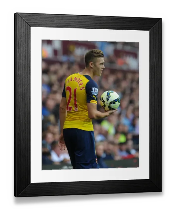 Framed Print : Calum Chambers in Action: Aston Villa vs. Arsenal, Premier League 2014-15 Framed Print : Calum Chambers in Action: Aston Villa vs. Arsenal, Premier League 2014-15