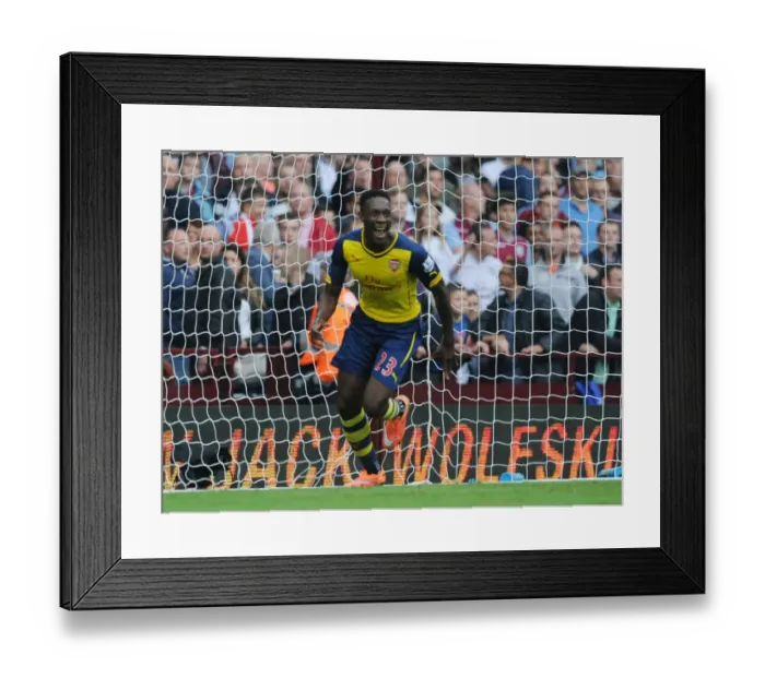 Framed Print : Danny Welbeck Scores His Second Goal: Arsenal's Triumph at Aston Villa, Premier League 2014-15 Framed Print : Danny Welbeck Scores His Second Goal: Arsenal's Triumph at Aston Villa, Premier League 2014-15