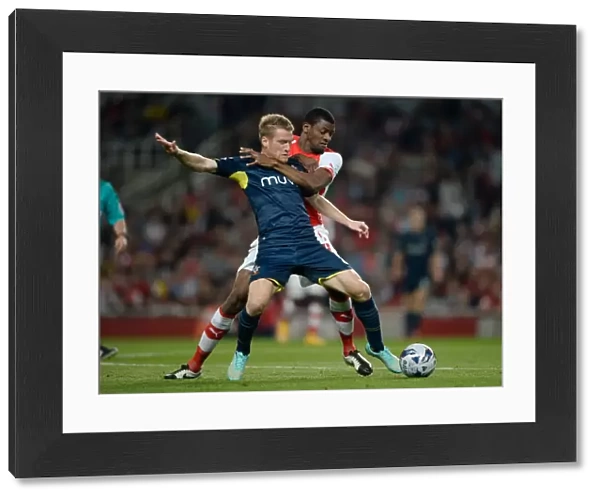 Clash of Midfielders: Abou Diaby vs. Steven Davis (Arsenal vs. Southampton, League Cup 2014 / 15)