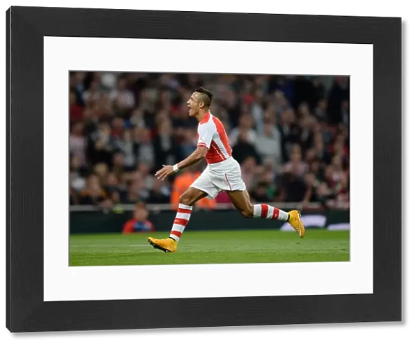 Alexis Sanchez's Thrilling Goal: Arsenal vs. Southampton, League Cup 2014 / 15