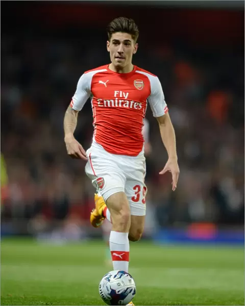 Hector Bellerin: In Action for Arsenal Against Southampton, League Cup 2014 / 15