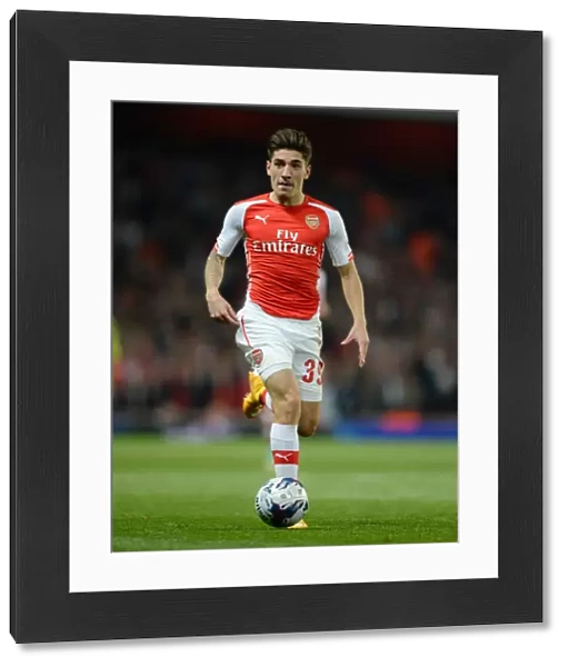 Hector Bellerin: In Action for Arsenal Against Southampton, League Cup 2014 / 15