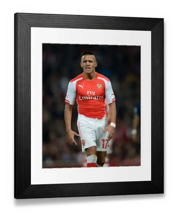 Framed Print : Arsenal vs Southampton: Capital One Cup Battle at Emirates Stadium