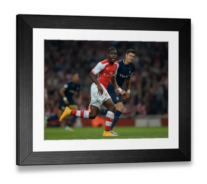Framed Print : Arsenal vs Southampton: Capital One Cup Clash at Emirates Stadium Framed Print : Arsenal vs Southampton: Capital One Cup Clash at Emirates Stadium