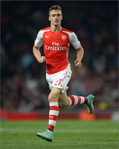 Calum Chambers in Action: Arsenal vs Southampton, League Cup 2014 / 15
