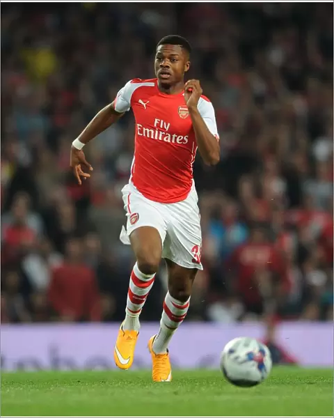 Chuba Akpom in Action: Arsenal vs Southampton, League Cup 2014 / 15