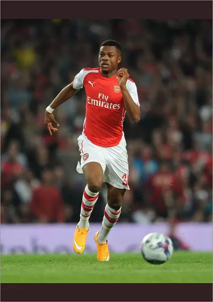 Chuba Akpom in Action: Arsenal vs Southampton, League Cup 2014 / 15