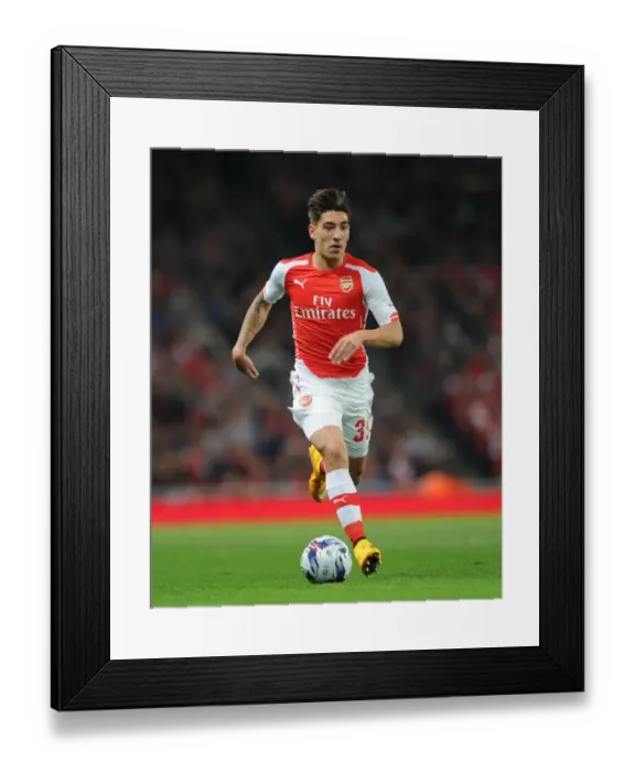 Framed Print : Hector Bellerin in Action: Arsenal vs Southampton, League Cup 2014 / 15 Framed Print : Hector Bellerin in Action: Arsenal vs Southampton, League Cup 2014 / 15