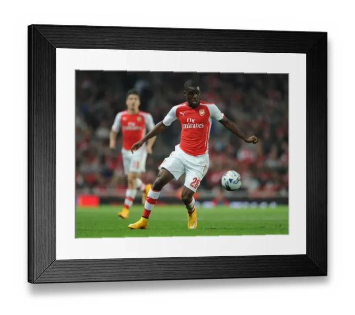 Framed Print : Joel Campbell in Action: Arsenal vs Southampton, League Cup 2014 / 15 Framed Print : Joel Campbell in Action: Arsenal vs Southampton, League Cup 2014 / 15