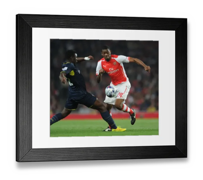Framed Print : Abou Diaby Outmaneuvers Victor Wanyama in Arsenal's Capital One Cup Clash Framed Print : Abou Diaby Outmaneuvers Victor Wanyama in Arsenal's Capital One Cup Clash