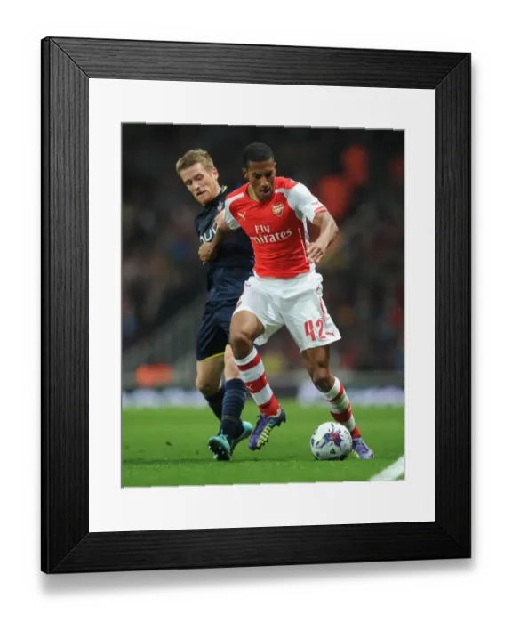 Framed Print : Arsenal vs. Southampton: Tense Battle between Isaac Hayden and Steven Davis (Capital One Cup 2014 / 15) Framed Print : Arsenal vs. Southampton: Tense Battle between Isaac Hayden and Steven Davis (Capital One Cup 2014 / 15)