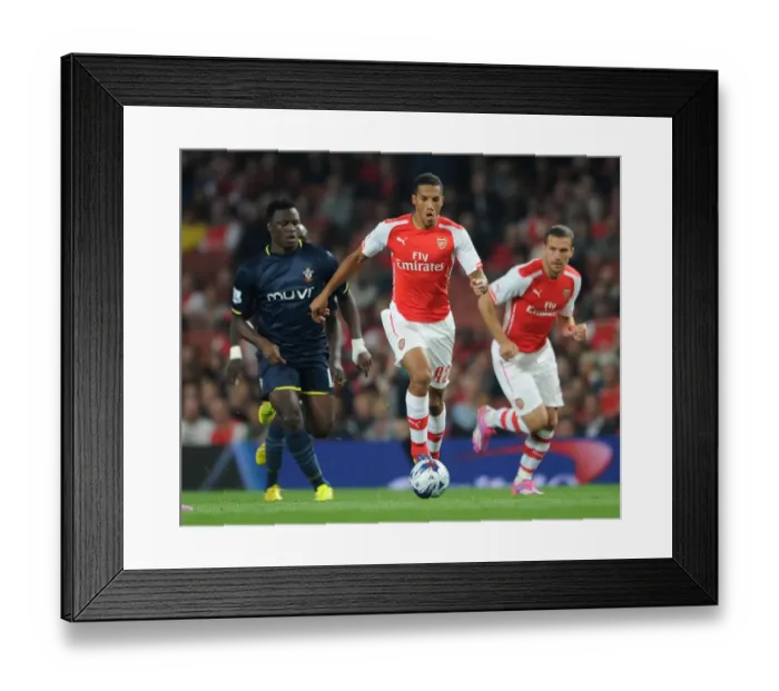 Framed Print : Isaac Hayden Outwits Victor Wanyama: Arsenal's Midfield Masterclass vs Southampton (2014) Framed Print : Isaac Hayden Outwits Victor Wanyama: Arsenal's Midfield Masterclass vs Southampton (2014)