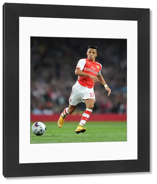 Alexis Sanchez in Action: Arsenal vs. Southampton, League Cup 2014 / 15