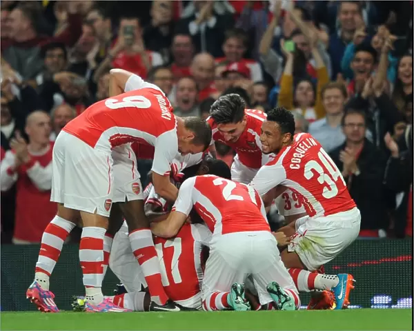 Alexis Sanchez's Thrilling Goal: Arsenal vs. Southampton, Capital One Cup 2014 / 15