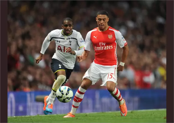 Clash of Rivals: Oxlade-Chamberlain vs. Rose in the Intense Arsenal vs. Tottenham Rivalry (Barclays Premier League)