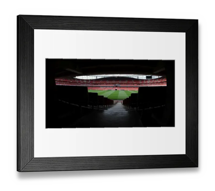 Framed Print : Arsenal vs. Tottenham: Emirates Stadium Showdown (2014-15 Premier League)
