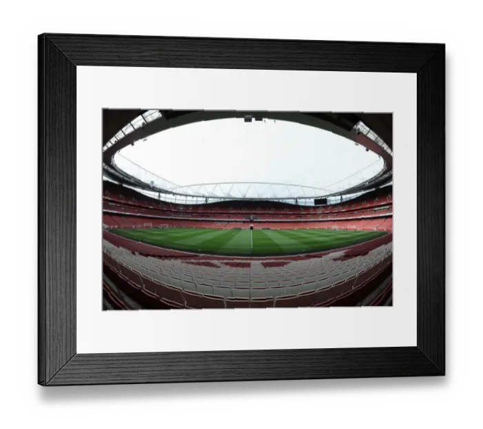 Framed Print : Emirates Stadium: Arsenal vs. Tottenham Hotspur, Premier League Showdown (2014-15)