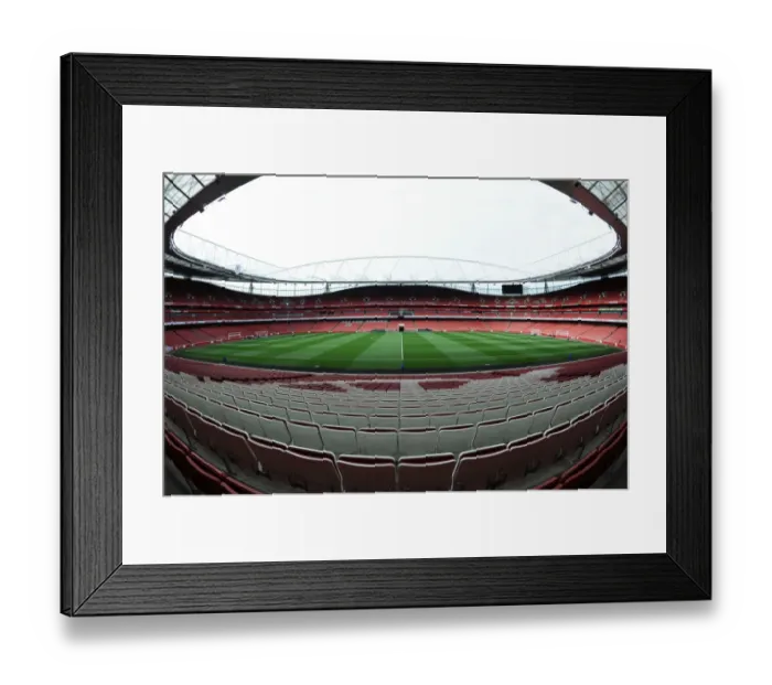Framed Print : Arsenal vs. Tottenham Rivalry: Emirates Stadium (2014-15 Premier League)