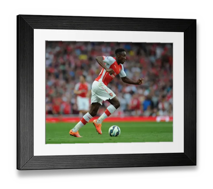 Framed Print : Danny Welbeck in Action: Arsenal vs. Tottenham, Premier League 2014-15