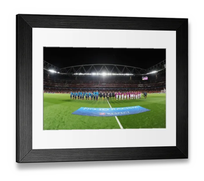 Framed Print : Champions League Showdown: Arsenal FC vs Galatasaray - Battle at Emirates Stadium