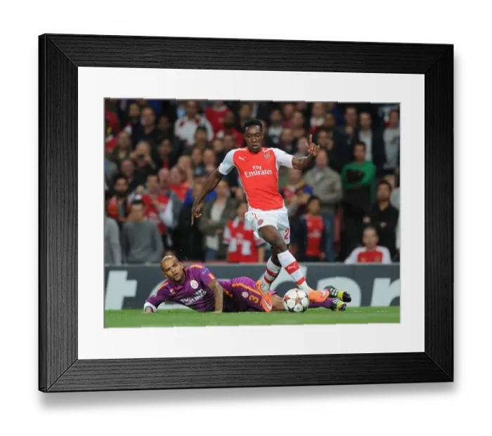 Framed Print : Arsenal's Danny Welbeck Outmaneuvers Galatasaray's Felipe Melo in 2014 Champions League Clash Framed Print : Arsenal's Danny Welbeck Outmaneuvers Galatasaray's Felipe Melo in 2014 Champions League Clash